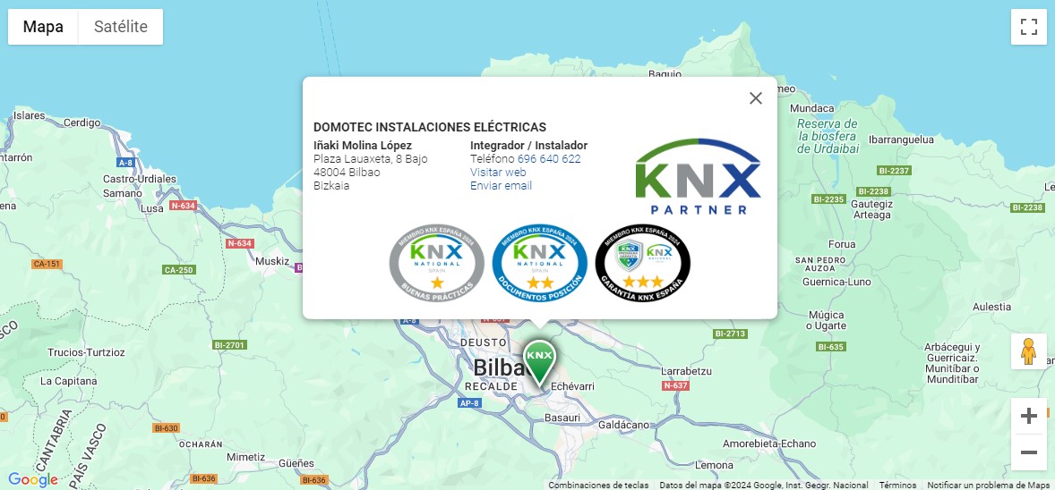 mapa de KNX Partner