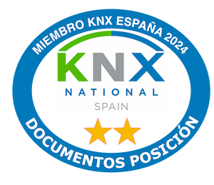 sello documentos posición KNX